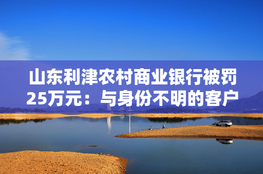山东利津农村商业银行被罚25万元：与身份不明的客户进行交易