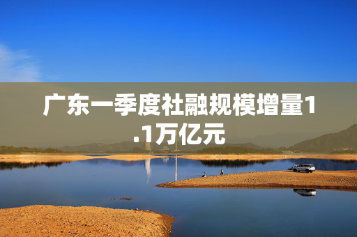 广东一季度社融规模增量1.1万亿元