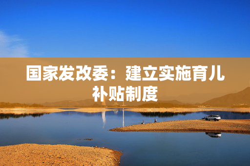 国家发改委：建立实施育儿补贴制度
