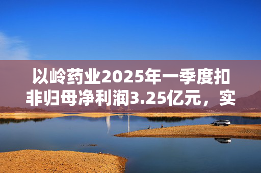 以岭药业2025年一季度扣非归母净利润3.25亿元，实现双位数增长