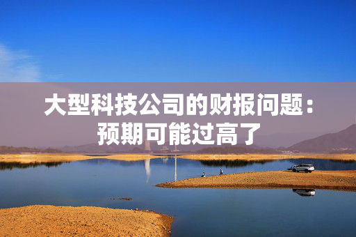 大型科技公司的财报问题：预期可能过高了