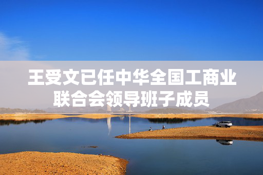 王受文已任中华全国工商业联合会领导班子成员