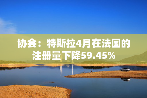 协会：特斯拉4月在法国的注册量下降59.45%