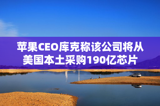 苹果CEO库克称该公司将从美国本土采购190亿芯片