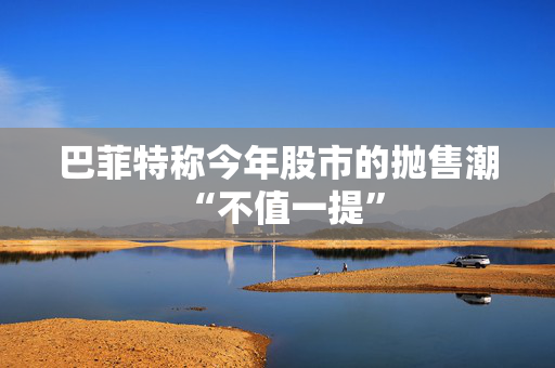 巴菲特称今年股市的抛售潮 “不值一提”