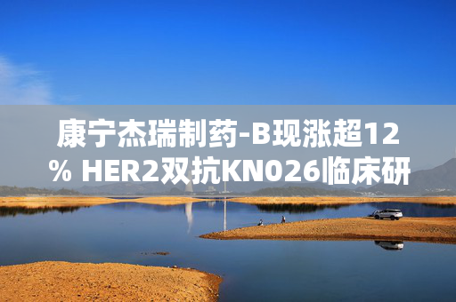 康宁杰瑞制药-B现涨超12% HER2双抗KN026临床研究期中分析达PFS主要终点
