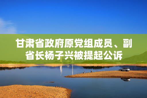 甘肃省政府原党组成员、副省长杨子兴被提起公诉