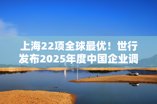 上海22项全球最优！世行发布2025年度中国企业调查报告