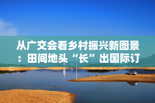 从广交会看乡村振兴新图景：田间地头“长”出国际订单“小镇制造”走向世界舞台