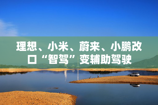 理想、小米、蔚来、小鹏改口“智驾”变辅助驾驶