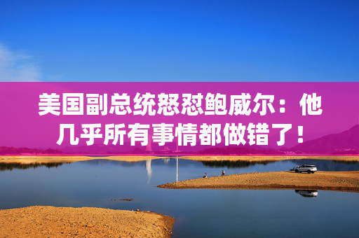 美国副总统怒怼鲍威尔：他几乎所有事情都做错了！