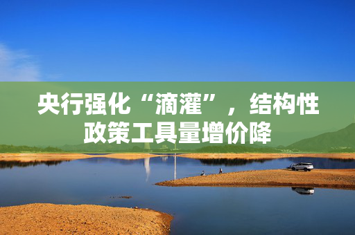 央行强化“滴灌”，结构性政策工具量增价降
