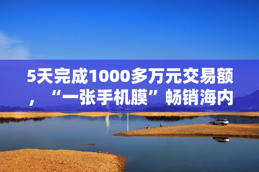 5天完成1000多万元交易额，“一张手机膜”畅销海内外的启示