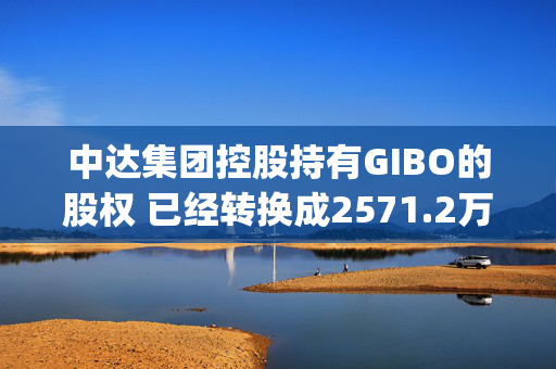 中达集团控股持有GIBO的股权 已经转换成2571.2万股GIBO Holdings股份