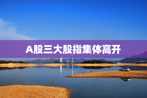 A股三大股指集体高开