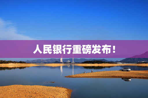 人民银行重磅发布！