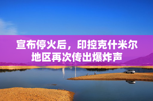 宣布停火后，印控克什米尔地区再次传出爆炸声