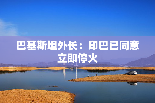 巴基斯坦外长：印巴已同意立即停火