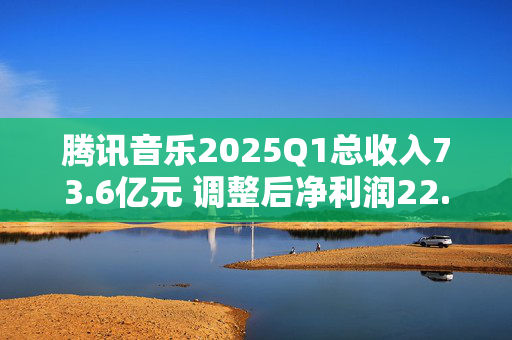 腾讯音乐2025Q1总收入73.6亿元 调整后净利润22.3亿元