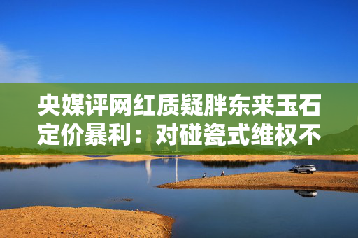 央媒评网红质疑胖东来玉石定价暴利：对碰瓷式维权不能姑息