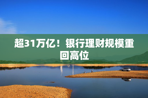 超31万亿！银行理财规模重回高位