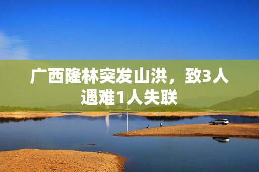 广西隆林突发山洪，致3人遇难1人失联