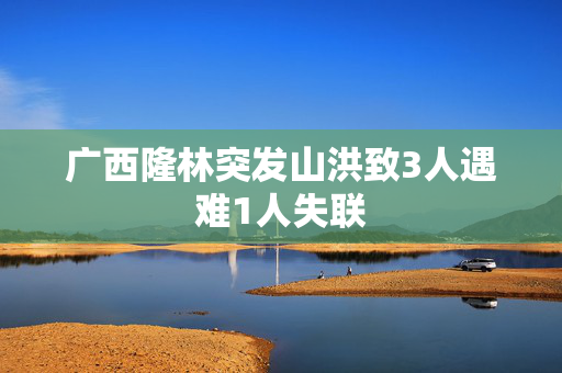 广西隆林突发山洪致3人遇难1人失联