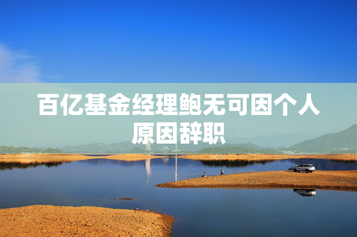 百亿基金经理鲍无可因个人原因辞职