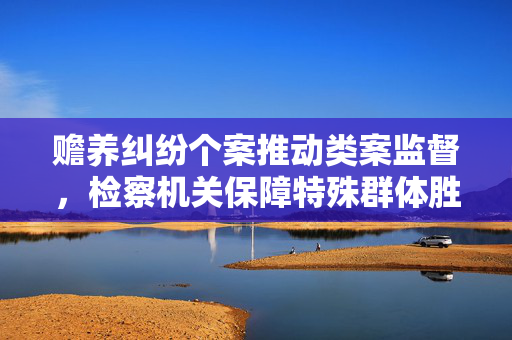 赡养纠纷个案推动类案监督，检察机关保障特殊群体胜诉权