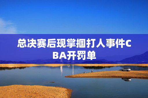 总决赛后现掌掴打人事件CBA开罚单