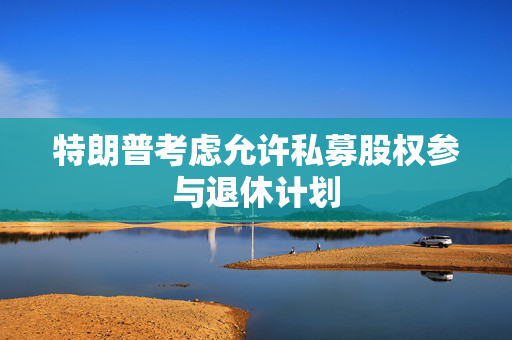 特朗普考虑允许私募股权参与退休计划