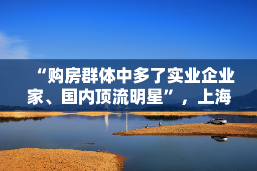 “购房群体中多了实业企业家、国内顶流明星”，上海“日光”豪宅还在增加