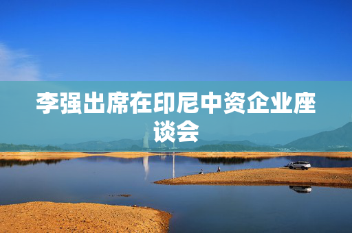 李强出席在印尼中资企业座谈会