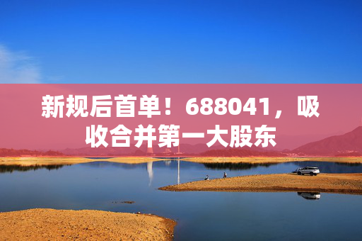 新规后首单！688041，吸收合并第一大股东
