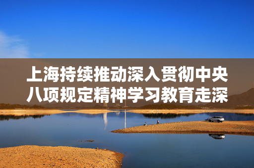 上海持续推动深入贯彻中央八项规定精神学习教育走深走实