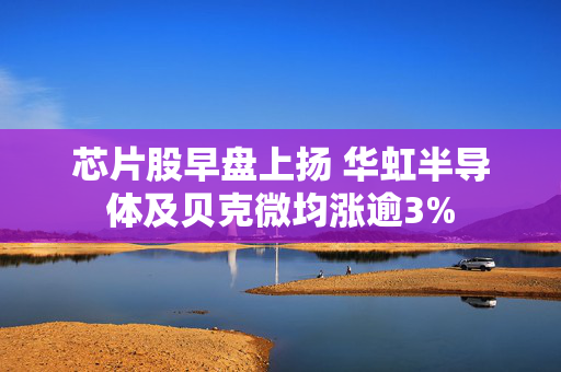 芯片股早盘上扬 华虹半导体及贝克微均涨逾3%
