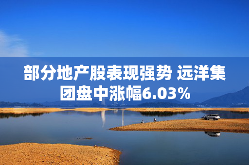 部分地产股表现强势 远洋集团盘中涨幅6.03%