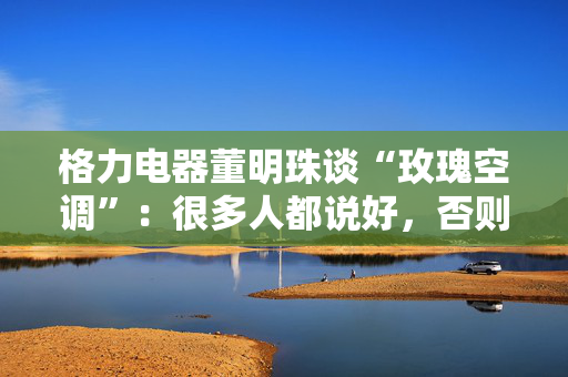 格力电器董明珠谈“玫瑰空调”：很多人都说好，否则不会不够卖