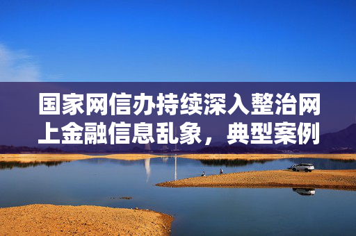 国家网信办持续深入整治网上金融信息乱象，典型案例公布