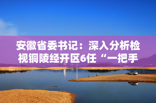 安徽省委书记：深入分析检视铜陵经开区6任“一把手”由风及腐的演化历程