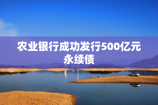 农业银行成功发行500亿元永续债