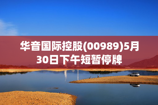 华音国际控股(00989)5月30日下午短暂停牌