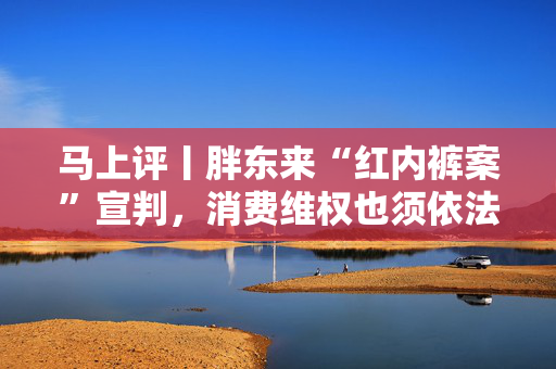 马上评丨胖东来“红内裤案”宣判，消费维权也须依法