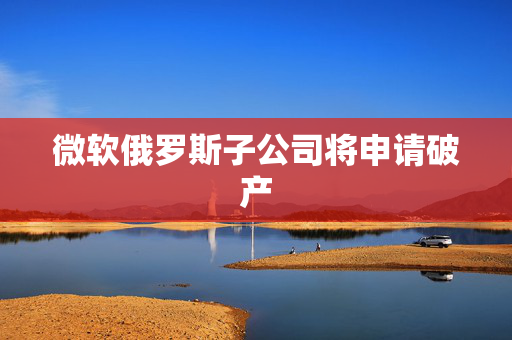 微软俄罗斯子公司将申请破产