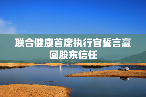 联合健康首席执行官誓言赢回股东信任