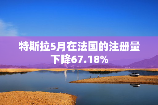 特斯拉5月在法国的注册量下降67.18%
