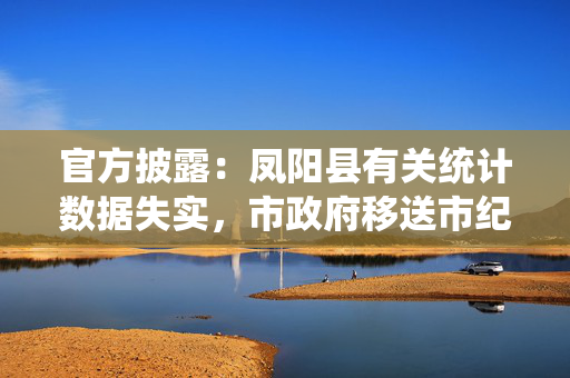 官方披露：凤阳县有关统计数据失实，市政府移送市纪委监委后，3名干部被处理！全市核查，17人被问责！