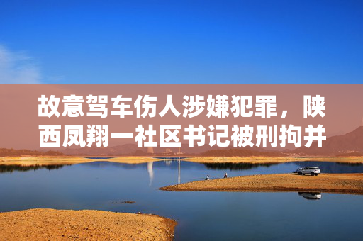 故意驾车伤人涉嫌犯罪，陕西凤翔一社区书记被刑拘并免职