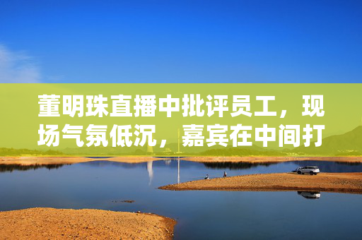 董明珠直播中批评员工，现场气氛低沉，嘉宾在中间打圆场