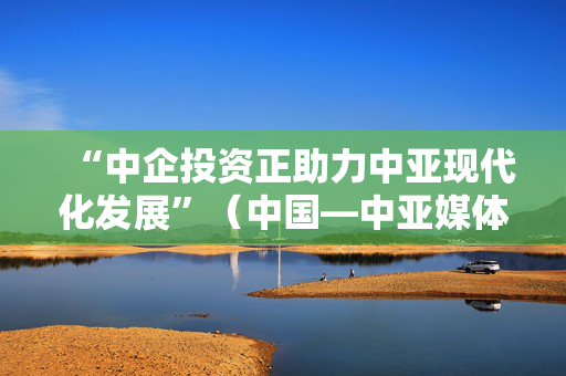 “中企投资正助力中亚现代化发展”（中国—中亚媒体高质量共建“一带一路”联合采访）